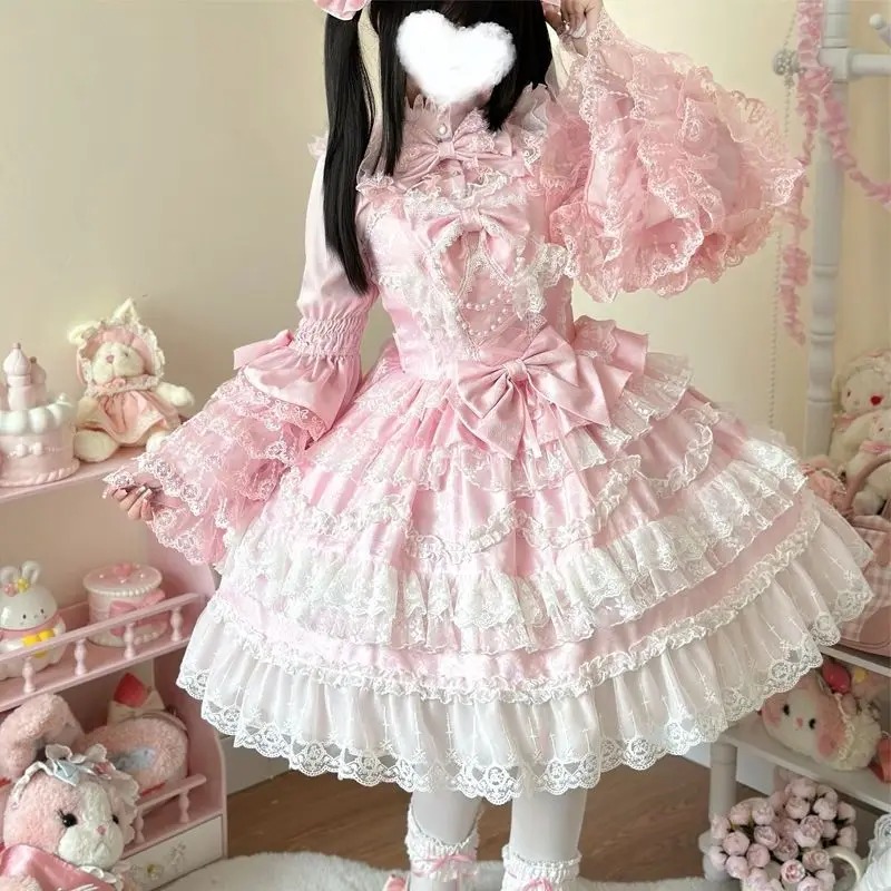 Victorian Women'S Formal Wear - Robe Lolita victorienne pour femmes, mignonne,