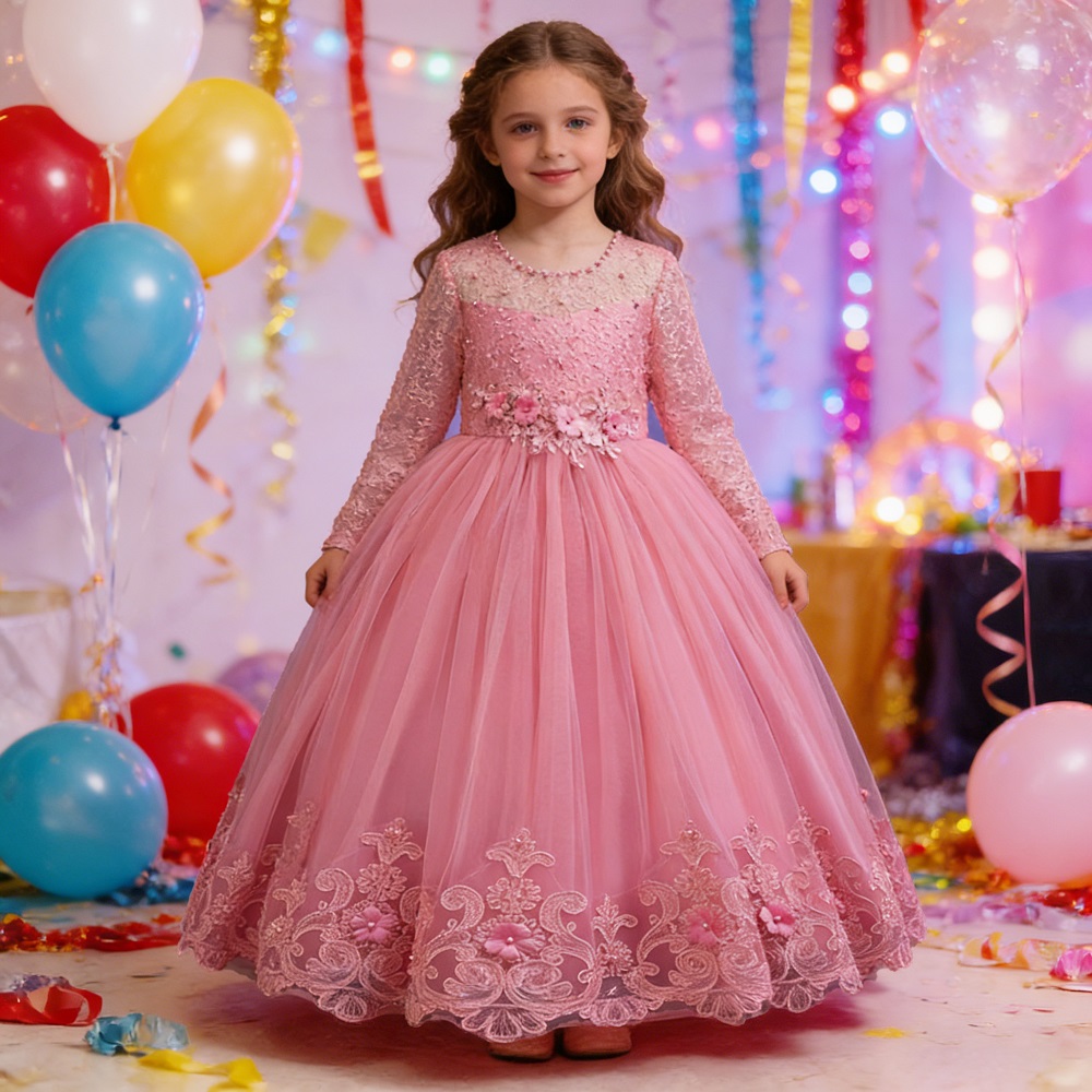 Women'S Formal Wear For Girls - Robes longues pour filles de 4