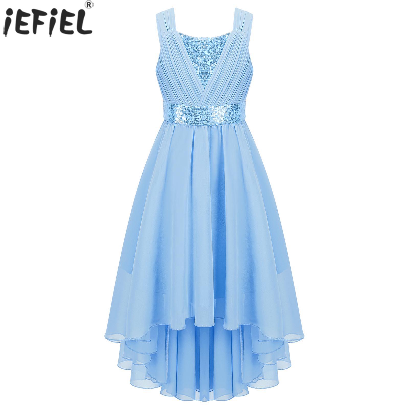 Women'S Formal Wear For Girls - Robe de demoiselle d'honneur froncée à