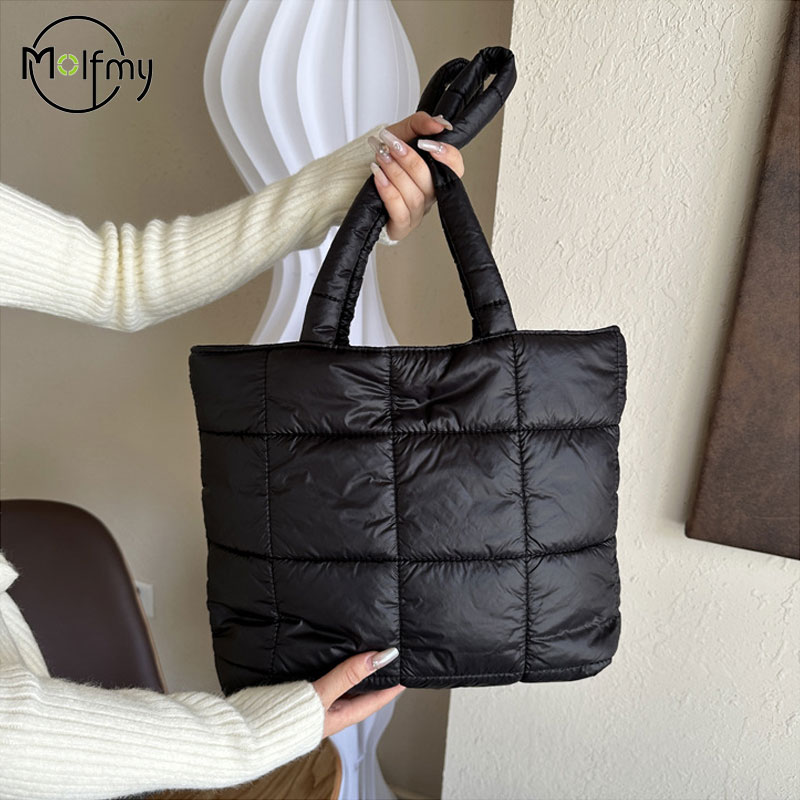 Shoulder Bag Structured - Sac à bandoulière rembourré d'hiver pour
