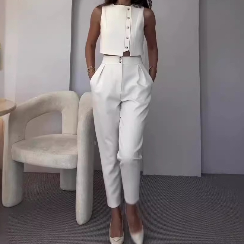 Women Formal Wear Tops - Ensemble deux pièces pour femmes, haut
