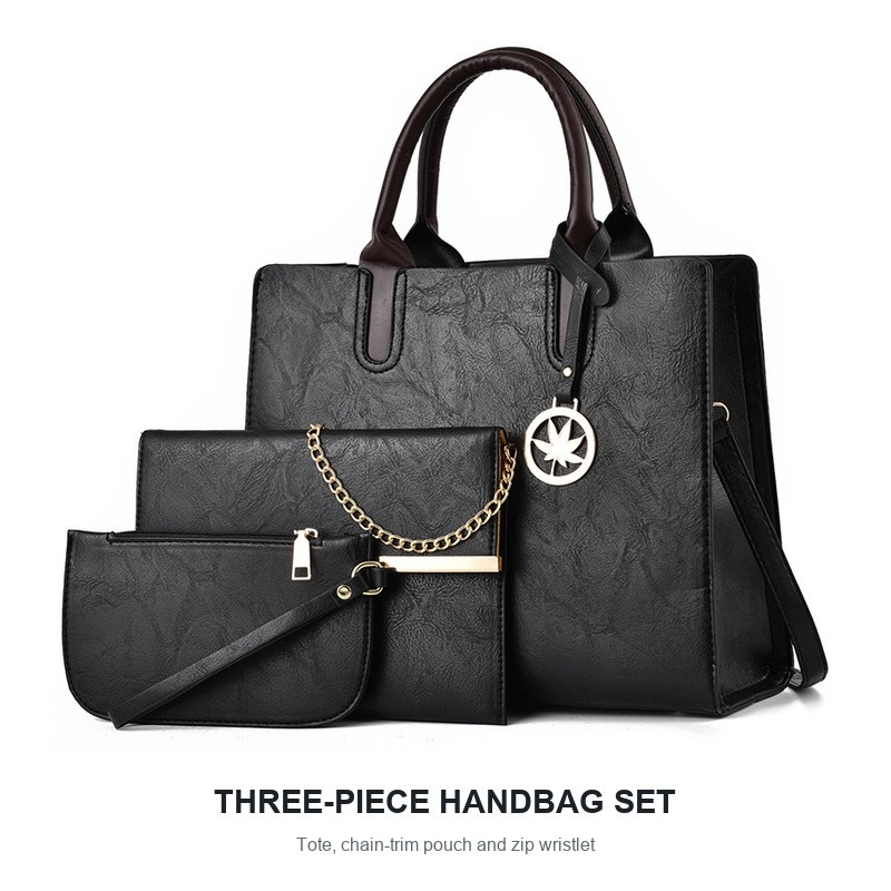 Shoulder Bag Structured - Ensemble de 3 sacs à main