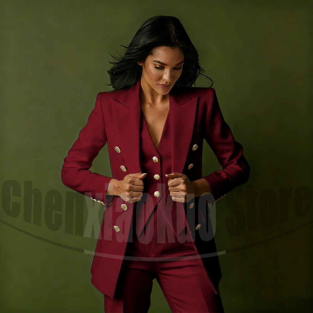 Ensemble de costume trois pièc - Women Formal Wear Blazers avis et prix