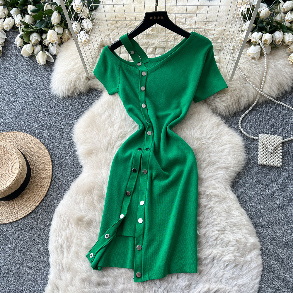 Robe mi-longue sexy pour femme - Wrap Dress Work avis et prix