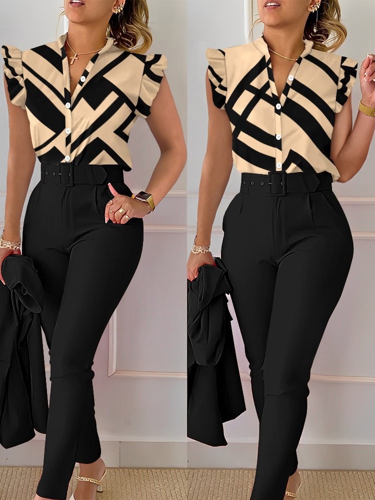 Ensemble deux pièces élégant e - Women Formal Wear Tops avis et prix