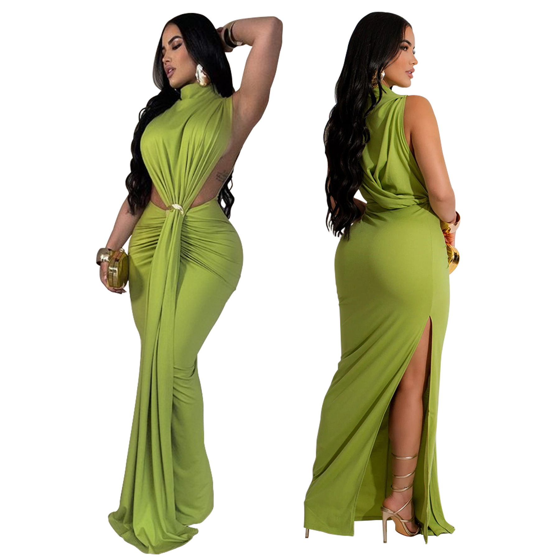 Robe longue pour femme, style  - Wrap Dress Work avis et prix