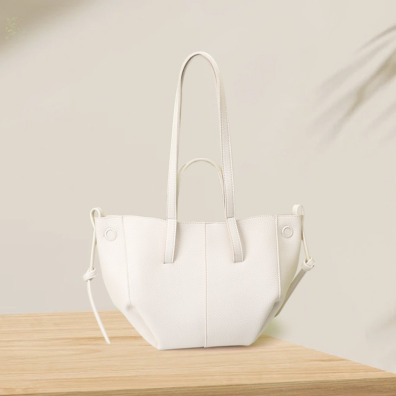 Sac fourre-tout marron à motif - Shoulder Bag Structured avis et prix