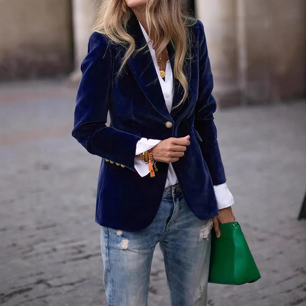 Blazer de soirée formel en vel - Women Formal Wear Blazers avis et prix