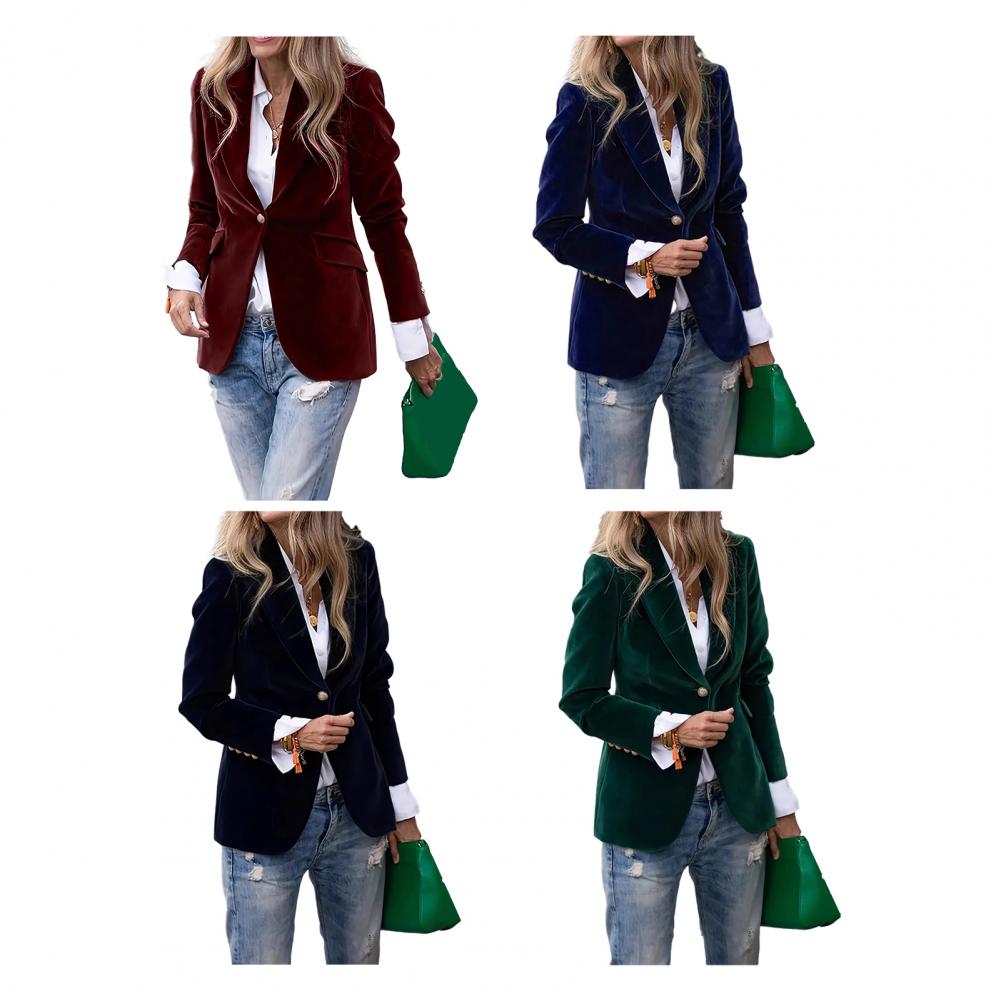 Blazer de soirée formel en vel - Women Formal Wear Blazers avis et prix