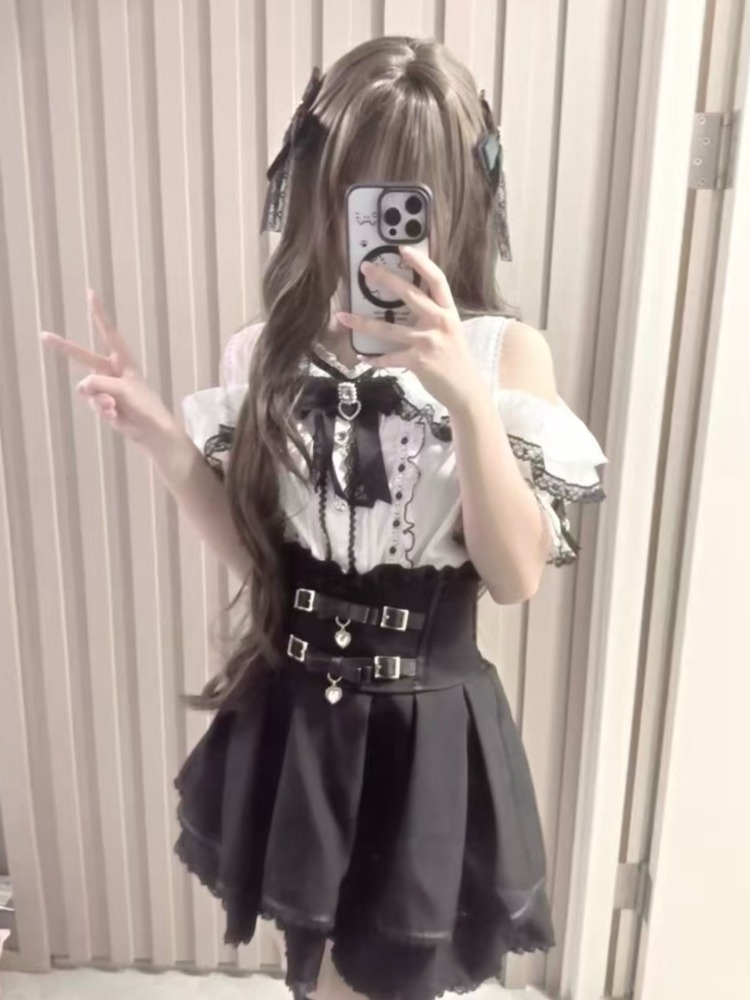 Chemise Lolita japonaise à vol - Formal Wear Japan Women avis et prix