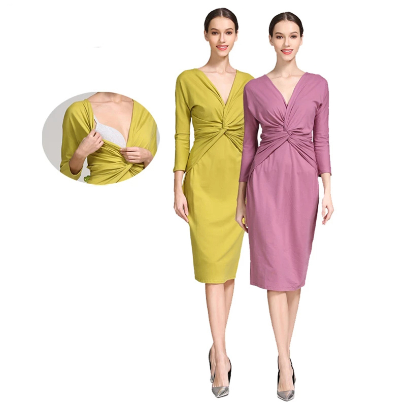 Robe de maternité et d'allaite - Wrap Dress Work avis et prix