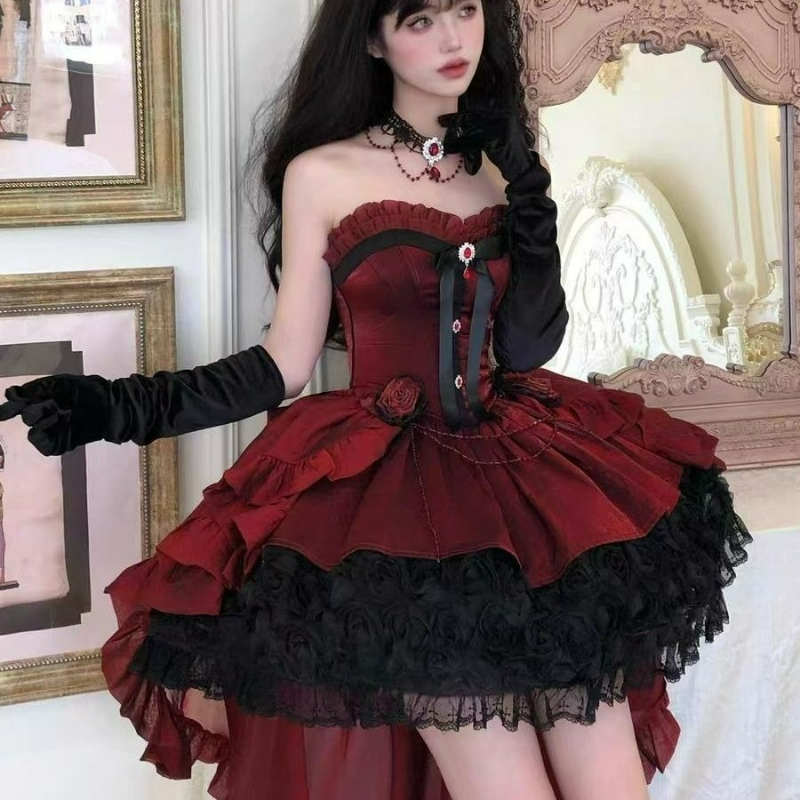 Robe Lolita victorienne élégan - Victorian Women'S Formal Wear avis et prix