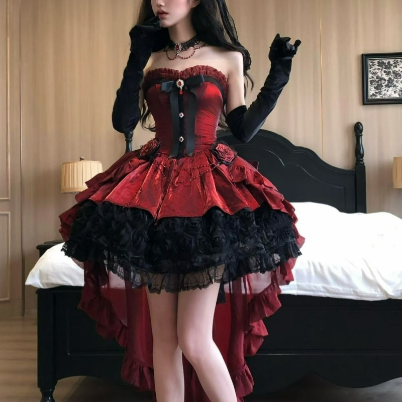 Robe Lolita victorienne élégan - Victorian Women'S Formal Wear avis et prix