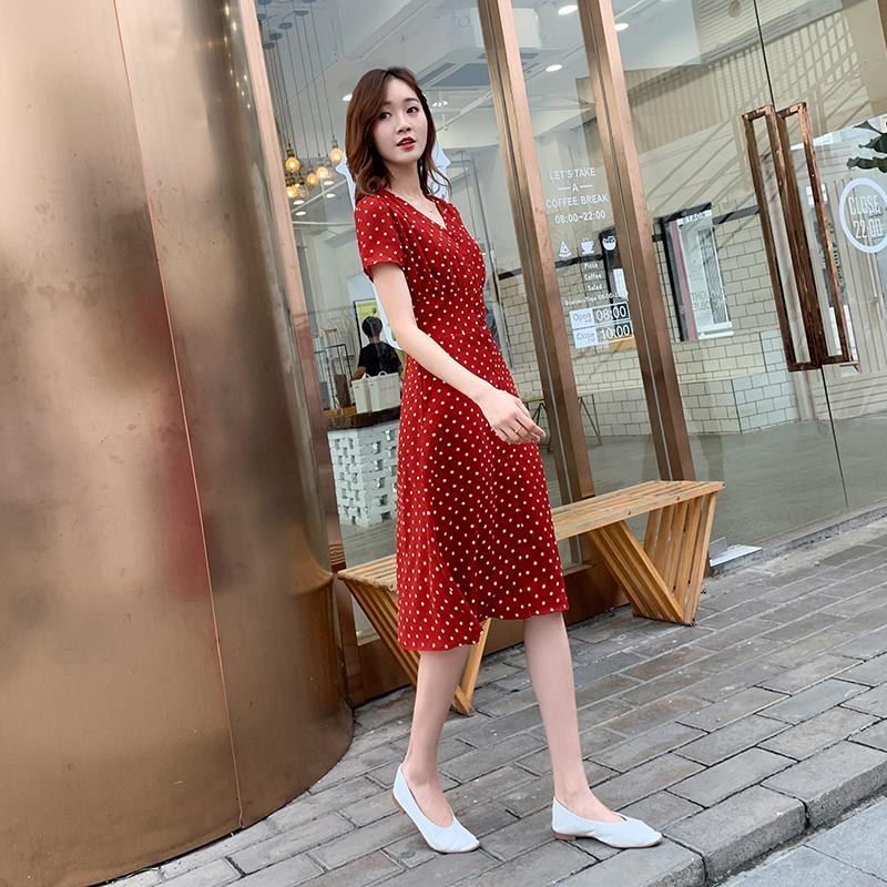 Robe mi-longue en mousseline d - Wrap Dress Work avis et prix