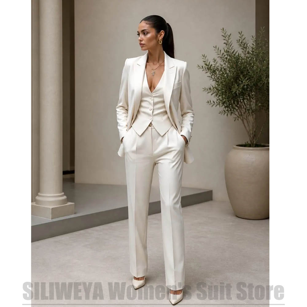 Ensemble de costume 3 pièces p - Women Formal Wear Blazers avis et prix