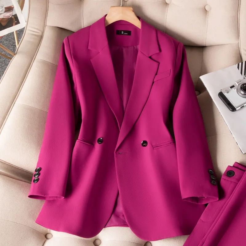 Veste à double boutonnage à ma - Women Formal Wear Blazers avis et prix