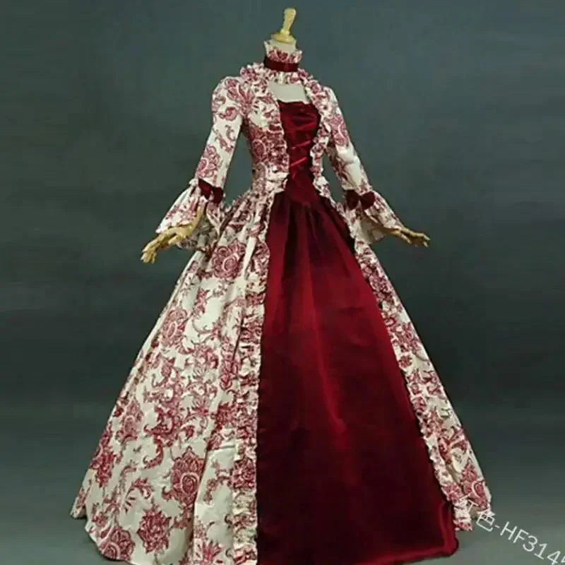 Robe gothique en dentelle flor - Victorian Women'S Formal Wear avis et prix