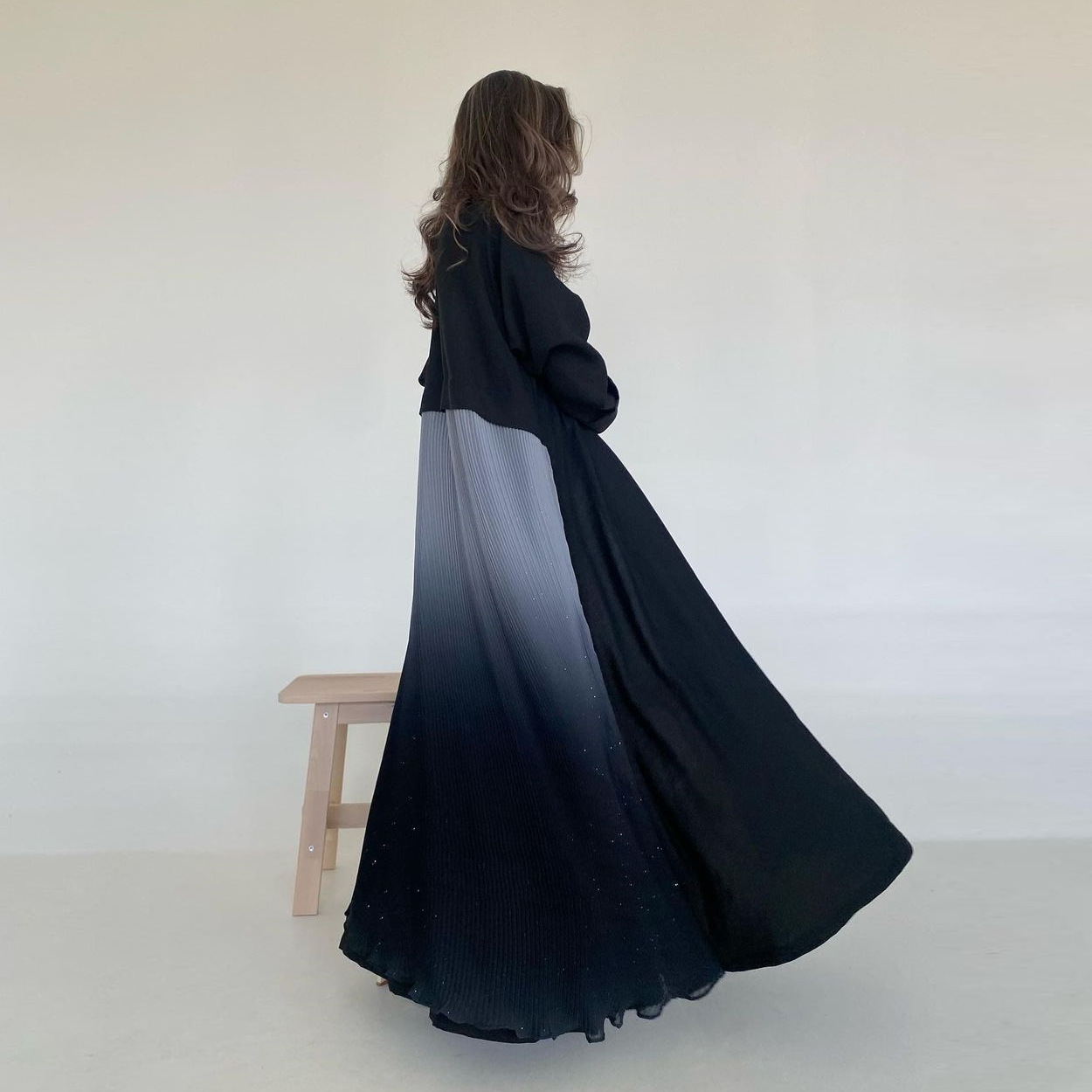 Robe Abaya Plissée pour Femmes - Women Formal Wear Dubai avis et prix